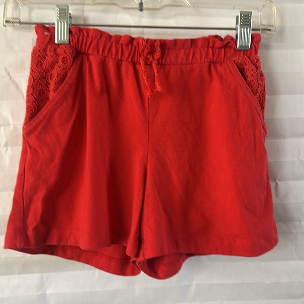 Garanimals Kids Red Elastic Waist Shorts Size 10 Comfort Fit